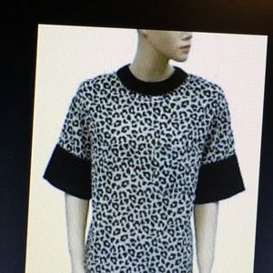 Leapord Print 100% Cotton Women's Blouse